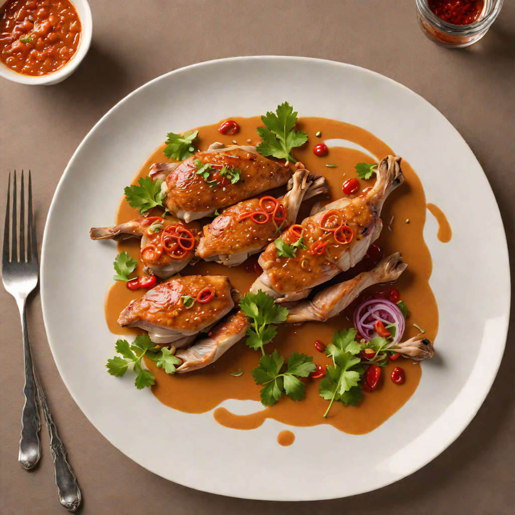 Pan-Seared Duck with Red Curry Coconut Sauce