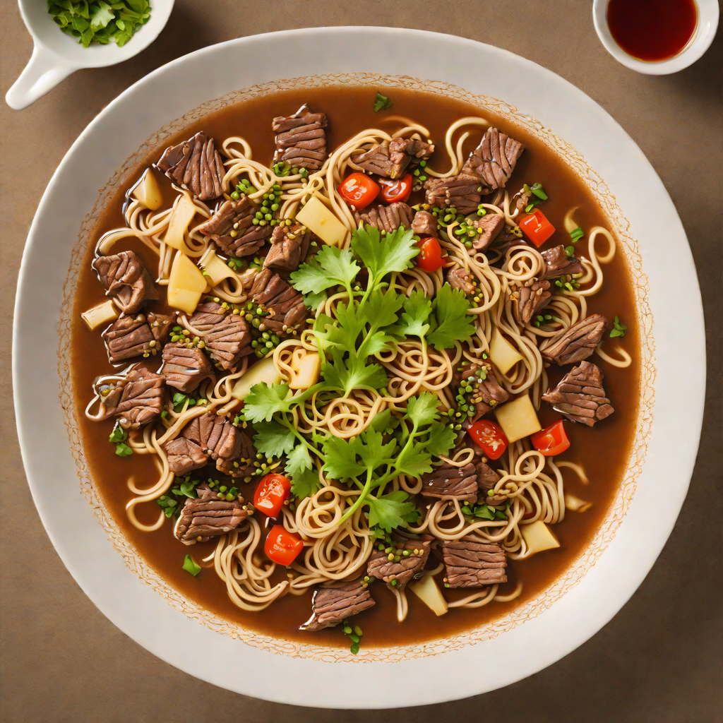 Taipei-Style Braised Beef Noodle Soup