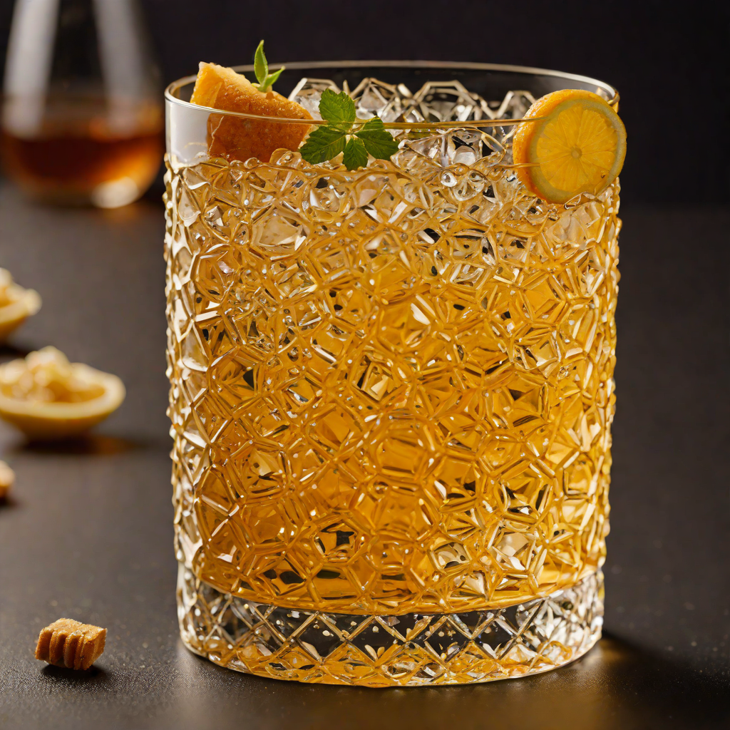 Honey-Sweetened Scotch Highball with Sparkling Water