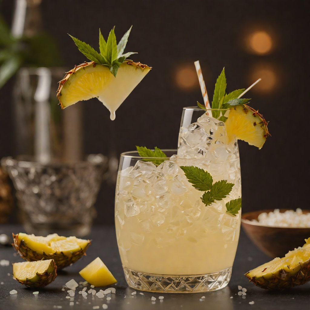 Tropical White Negroni Piña Colada