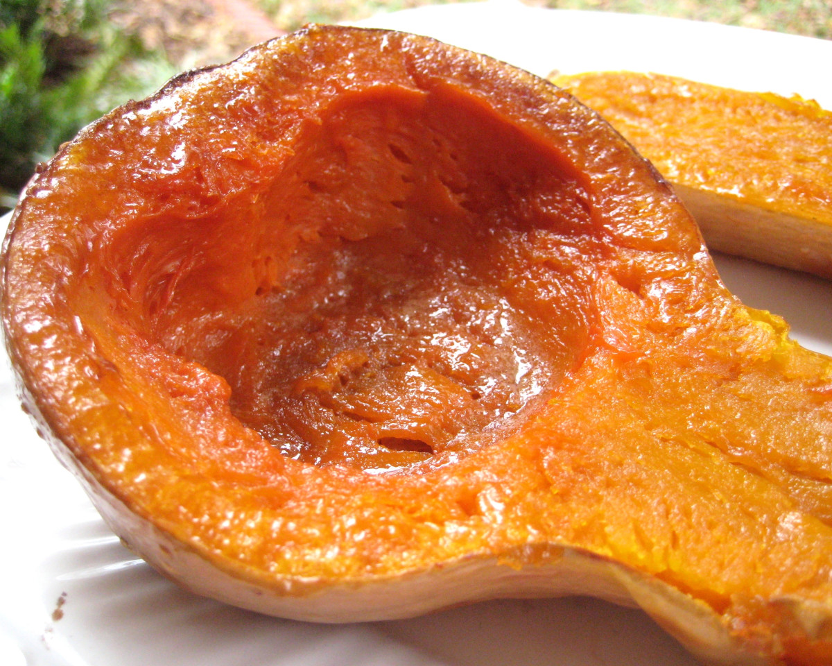 Maple-Bourbon Glazed Winter Squash