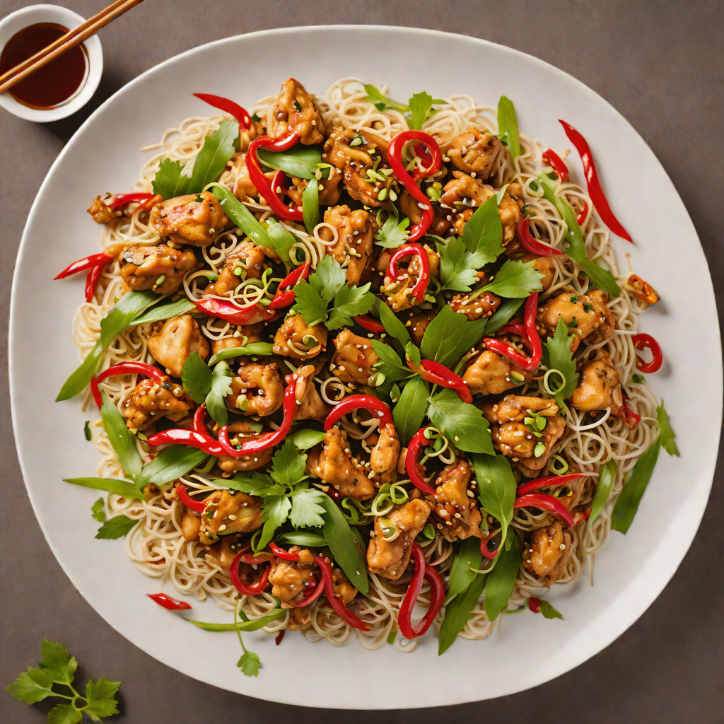 Stir-Fried Lemongrass Chicken with Chilies