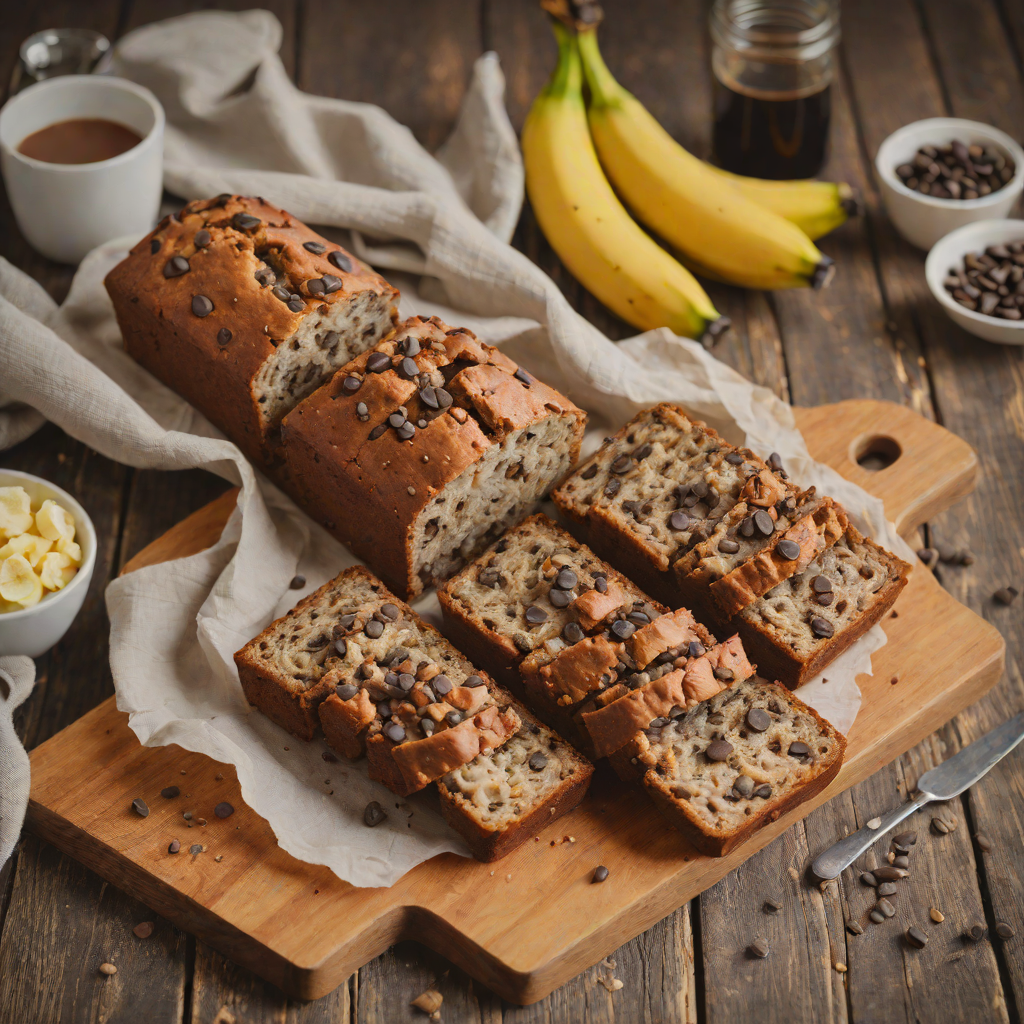One-Bowl Banana Chocolate Chip Bread