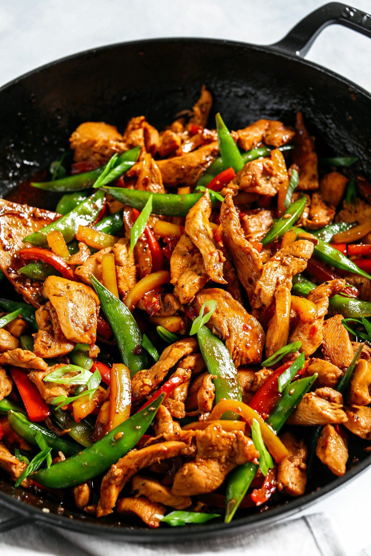 Sweet and Spicy Korean-Inspired Chicken Stir Fry
