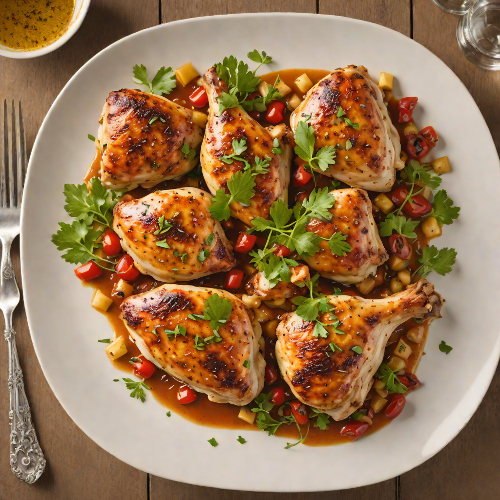 Pan-Seared Spanish Chicken with Garlic and Smoked Paprika