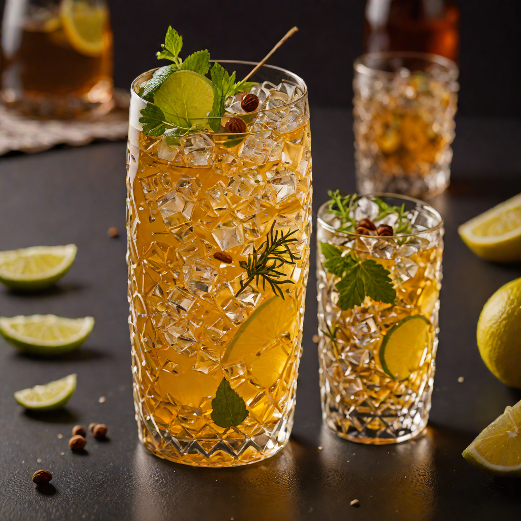 Spiced Tonic Whiskey Highball