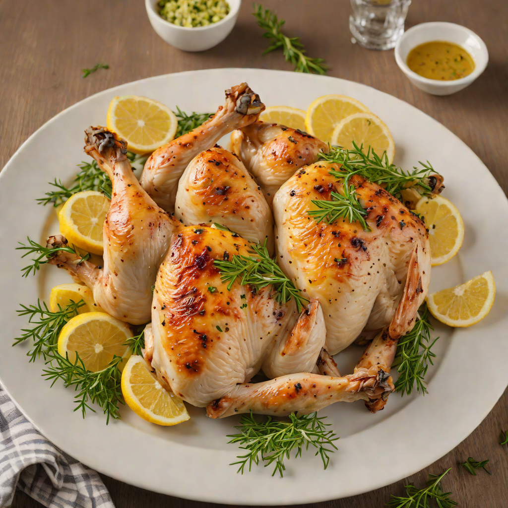Pan-Roasted Chicken with Lemon and Thyme
