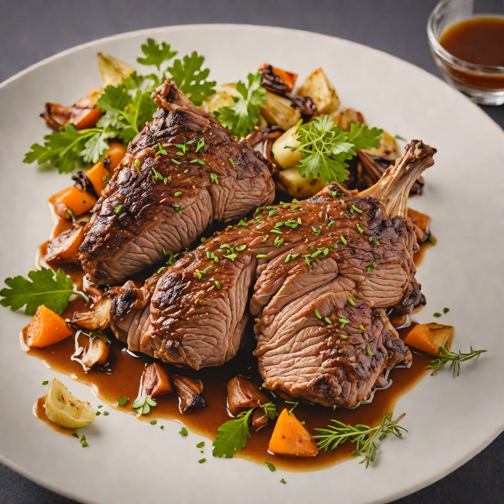 Slow-Roasted Galaxy-Spiced Lamb Shoulder
