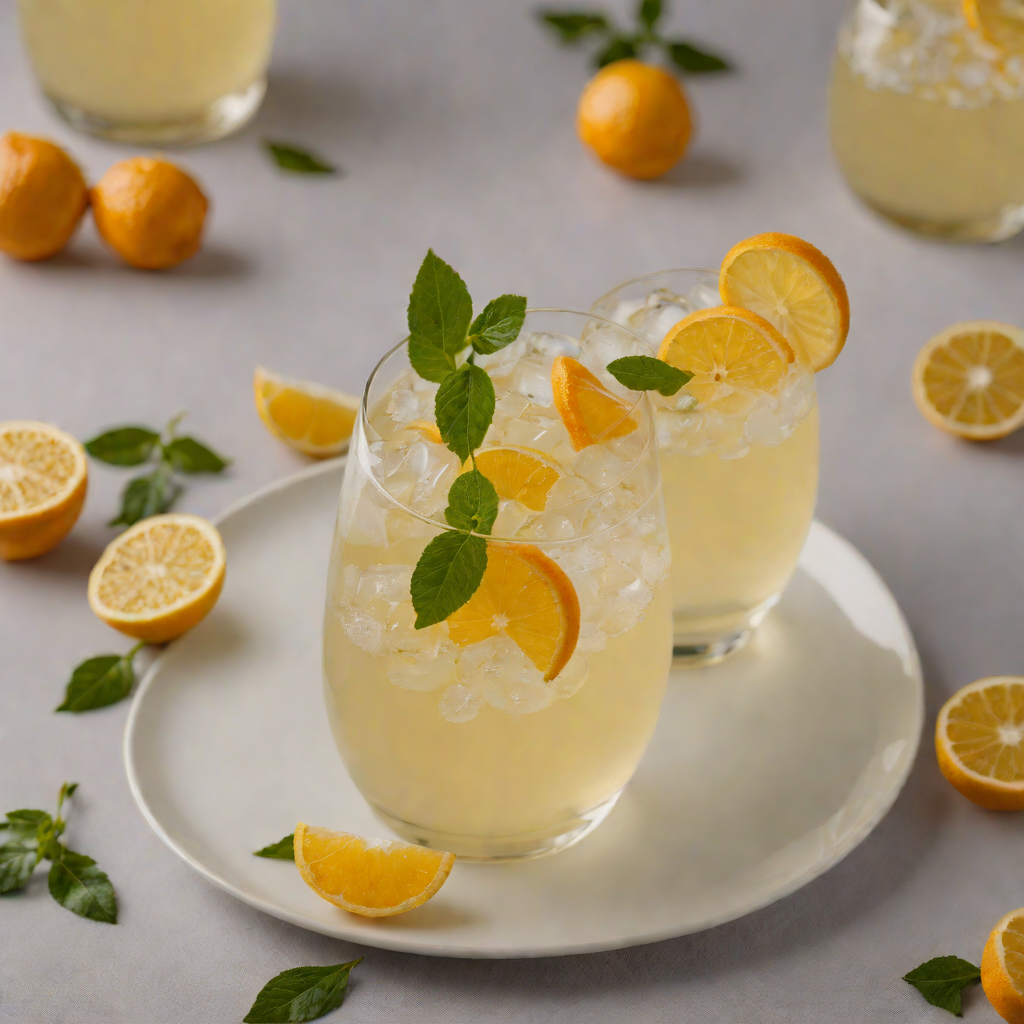 Yuzu-Sake Citrus Fizz