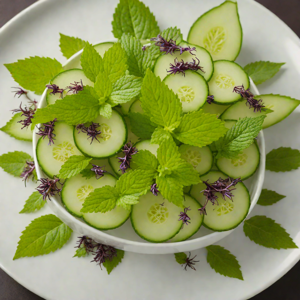 Shiso-Cucumber Cooler