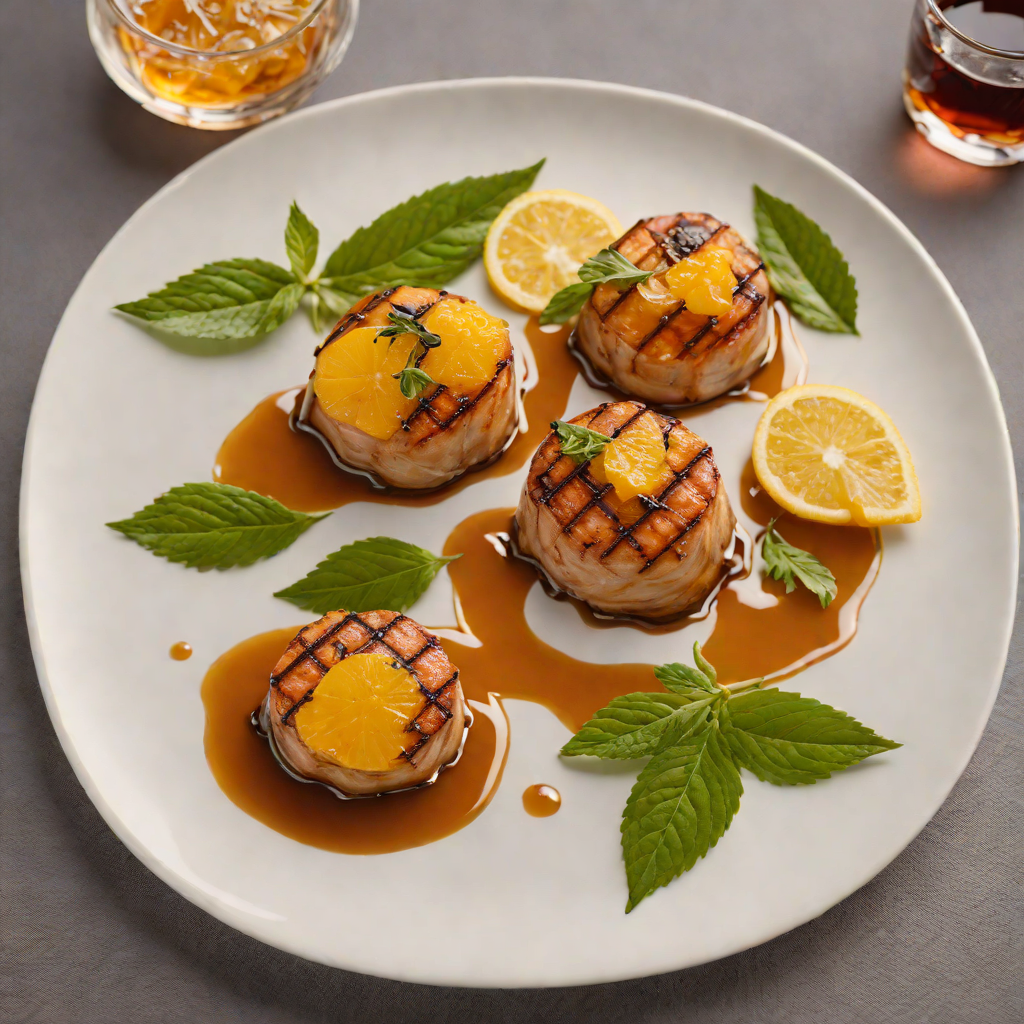 Charcoal-Grilled Yuzu Old Fashioned