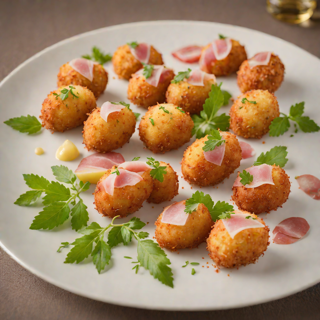 Pan-Fried Manchego and Serrano Ham Croquettes