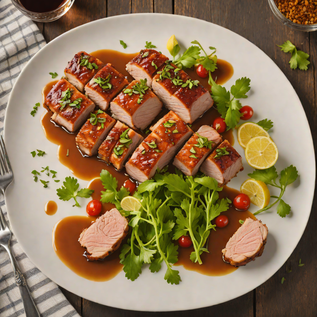 Spiced Rum-Glazed Pork Tenderloin