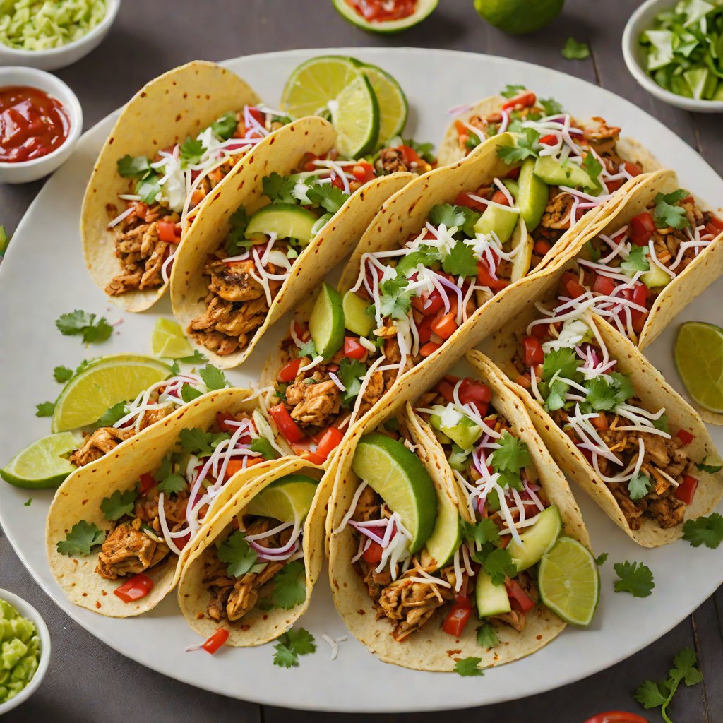 Downtown Amarillo Chili-Lime Grilled Chicken Tacos