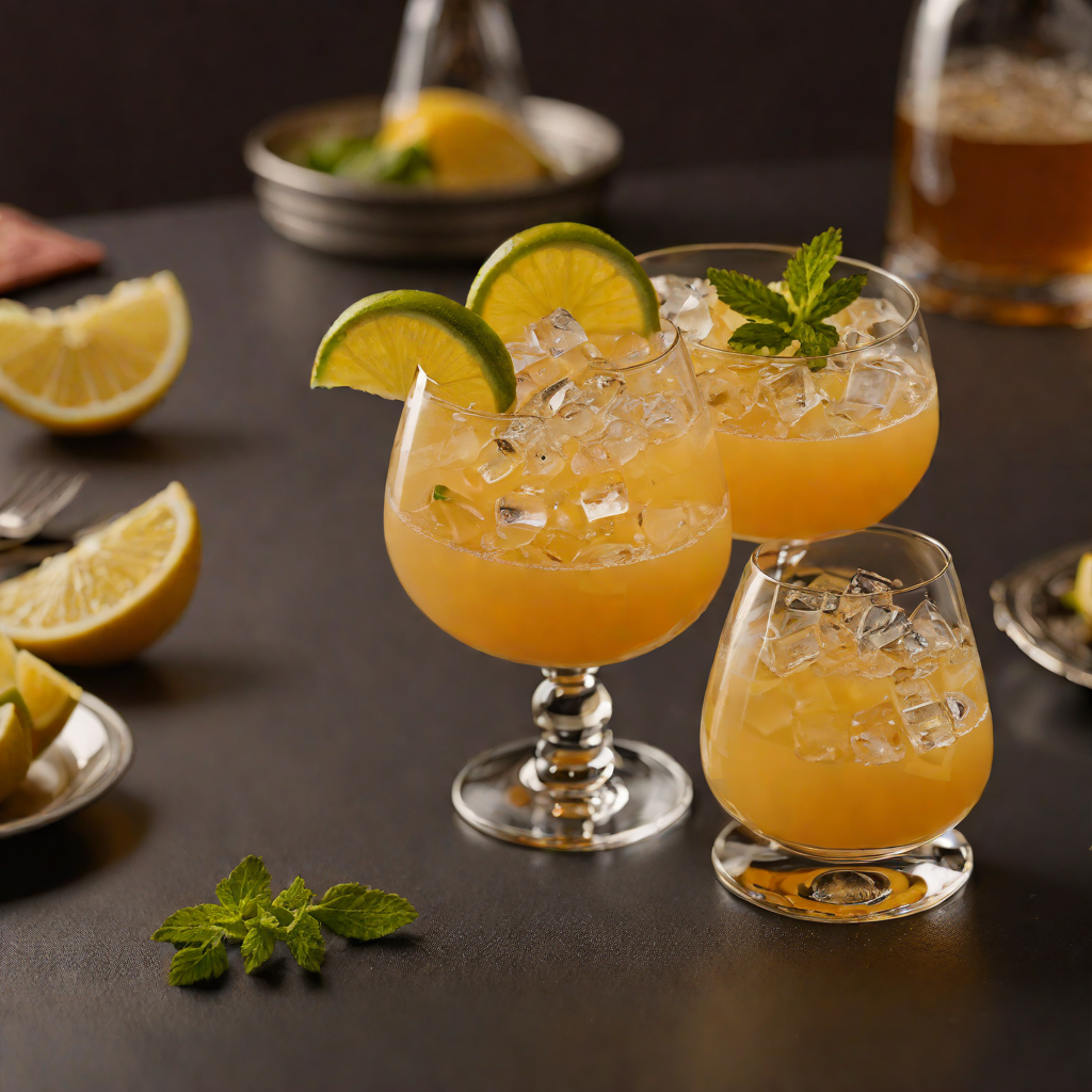 Smoky Sunset Whiskey Sour