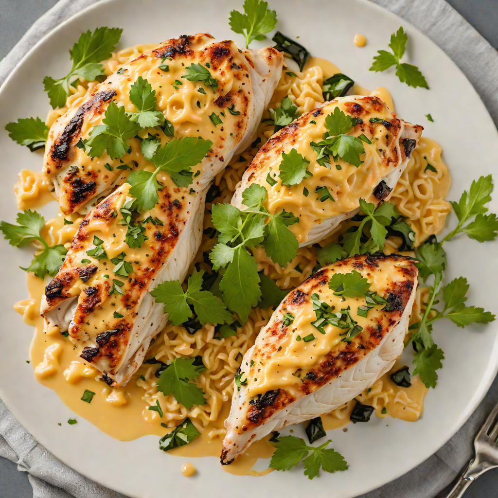 Baked Poblano and Cheddar Stuffed Chicken Breast