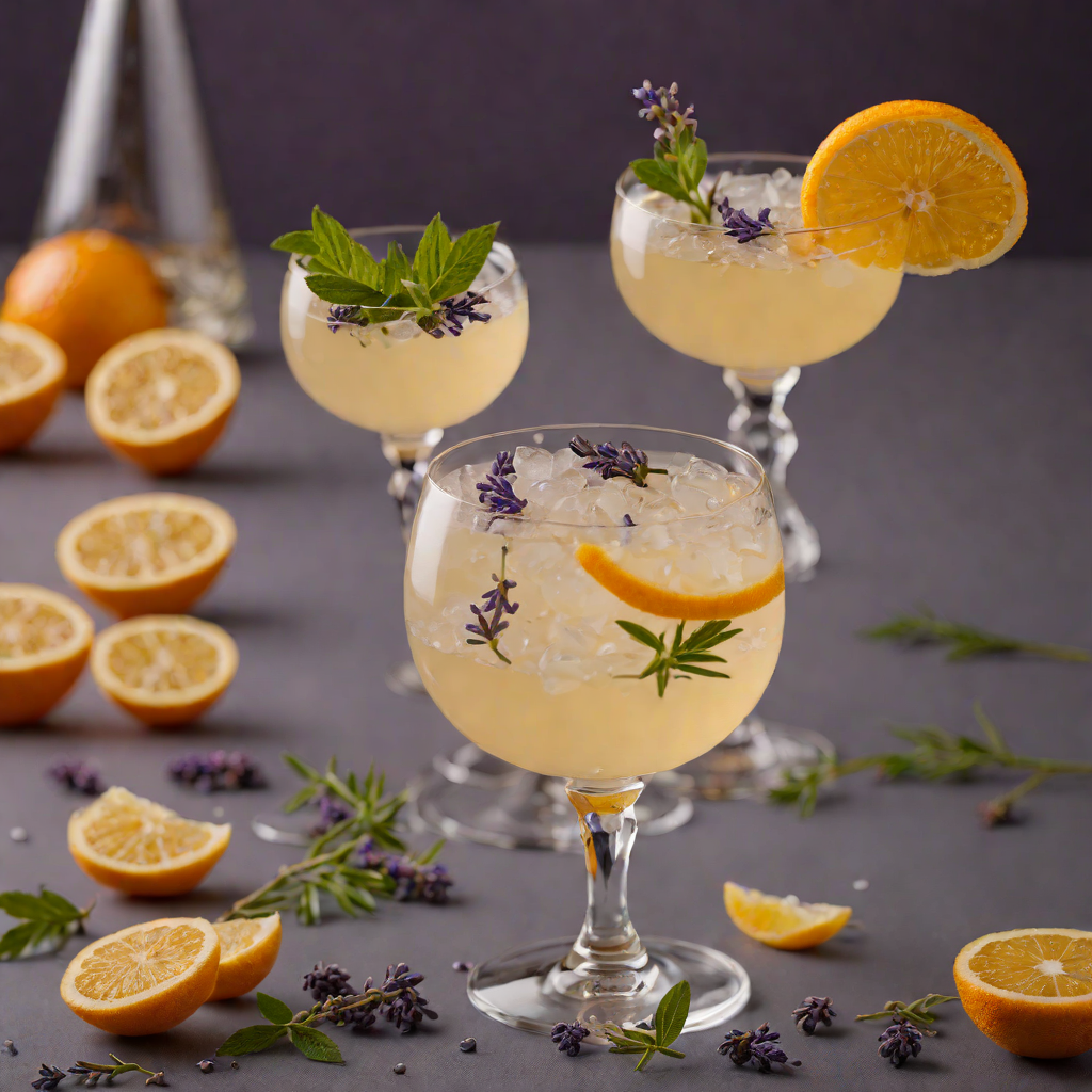 Citrus Lavender Popularity Fizz