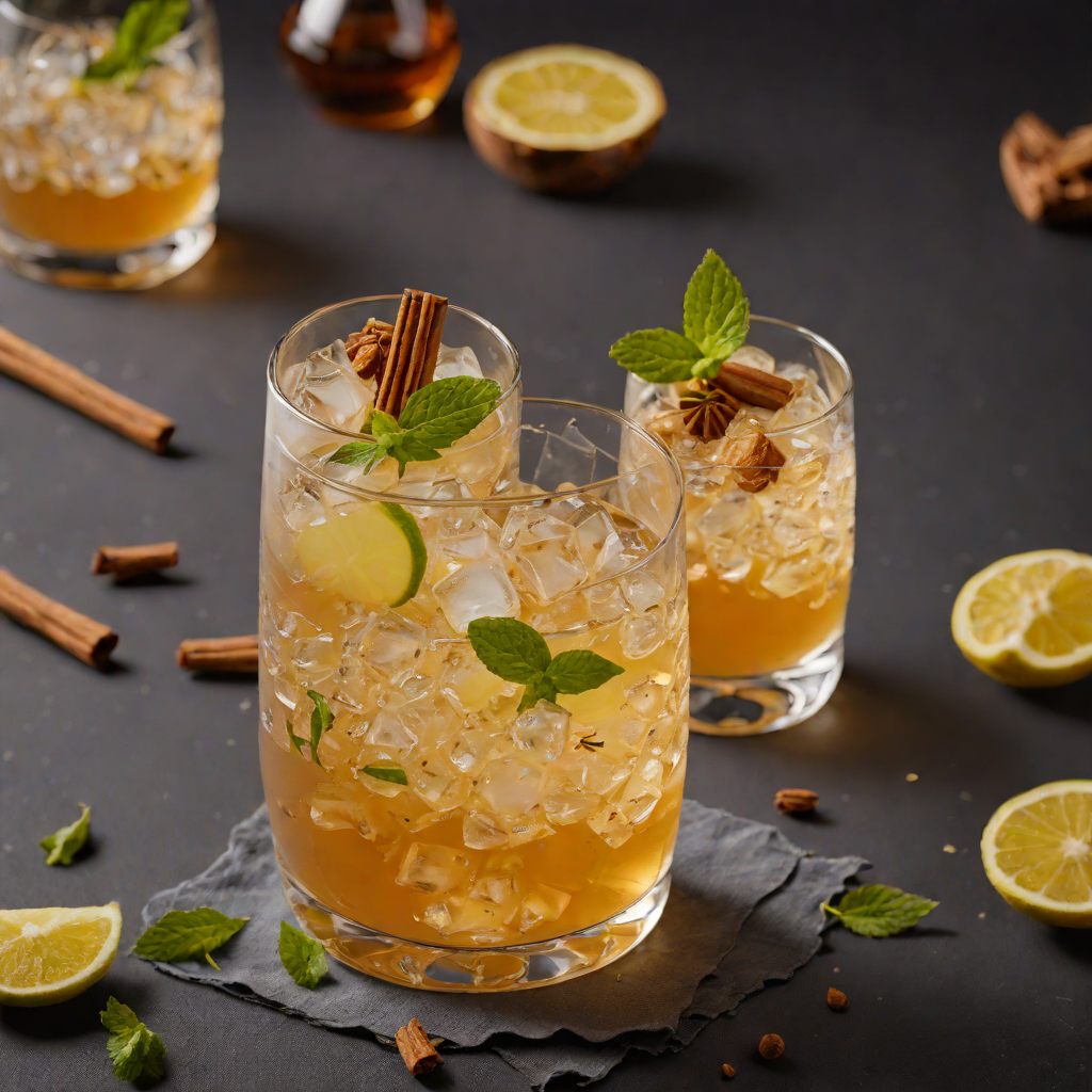 Spiced WhatsApp Ginger Whiskey Fizz
