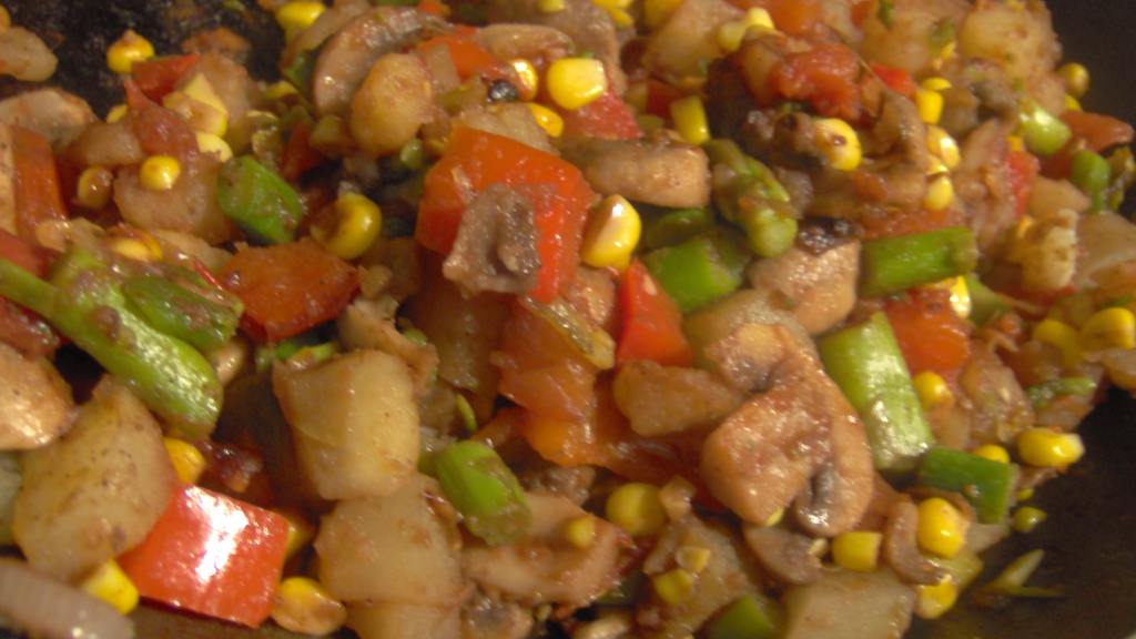 Fire-Kissed Roasted Vegetable Medley with Herbed Quinoa