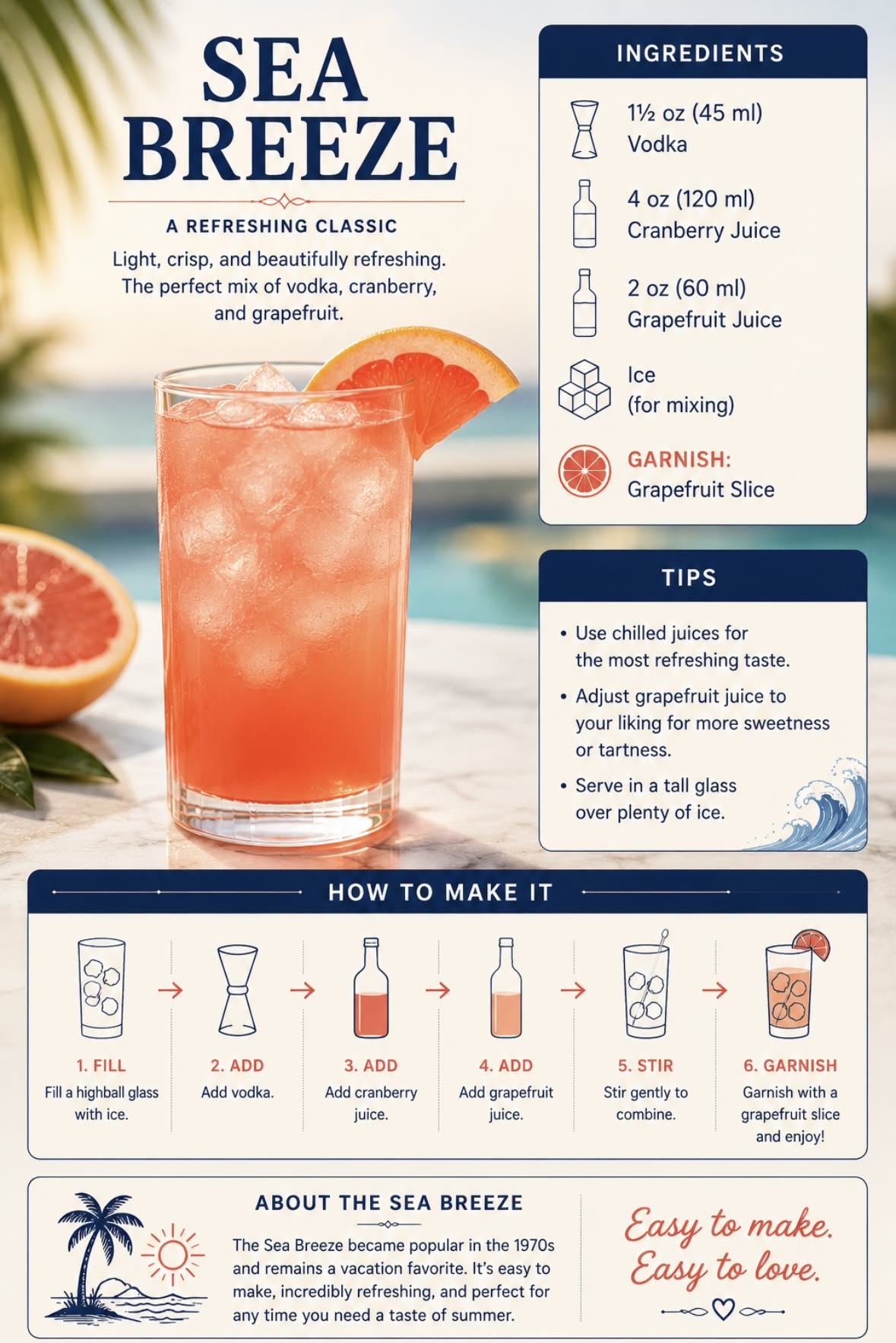 Cape May Sea Breeze Cooler