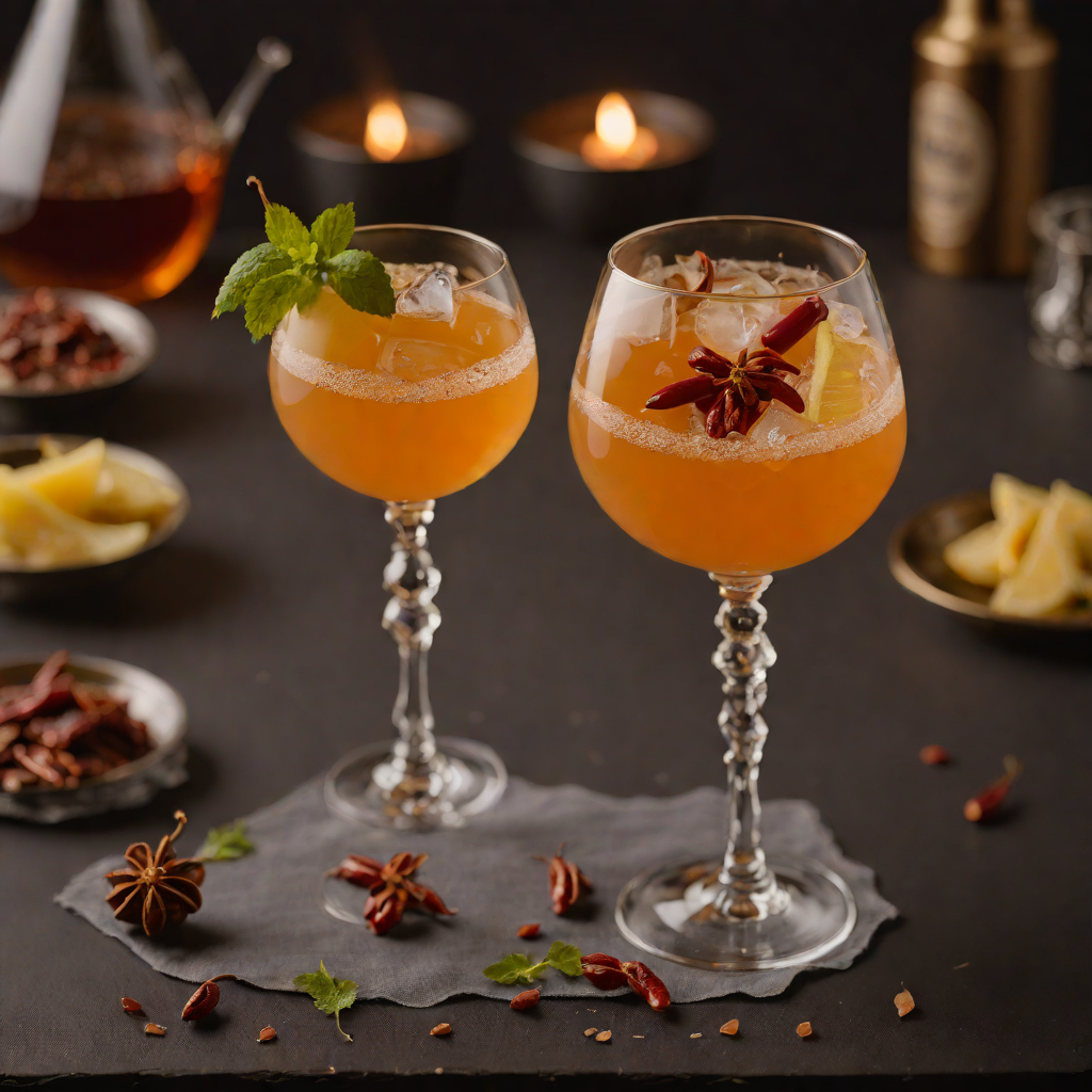 Smoked Chili Honey Whiskey Sour