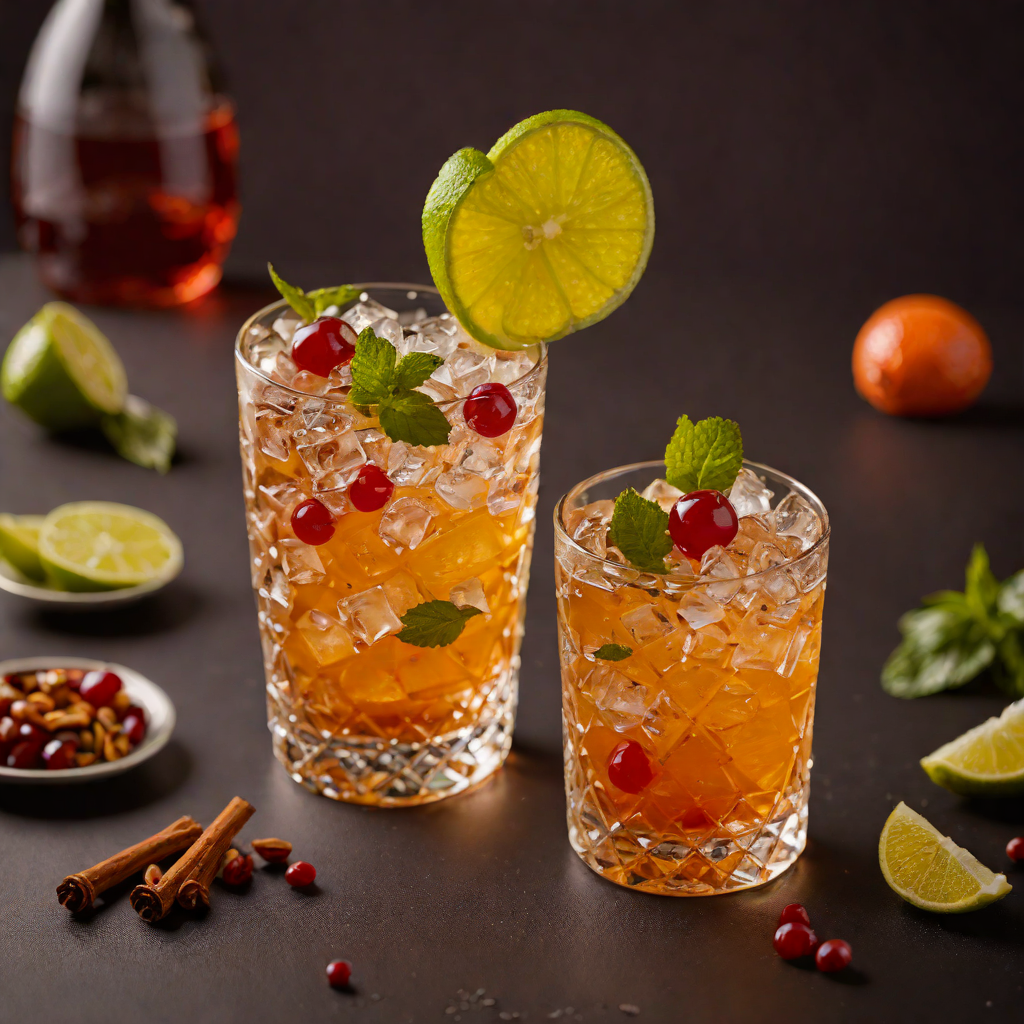 Crimson Desert Spiced Rum Cooler