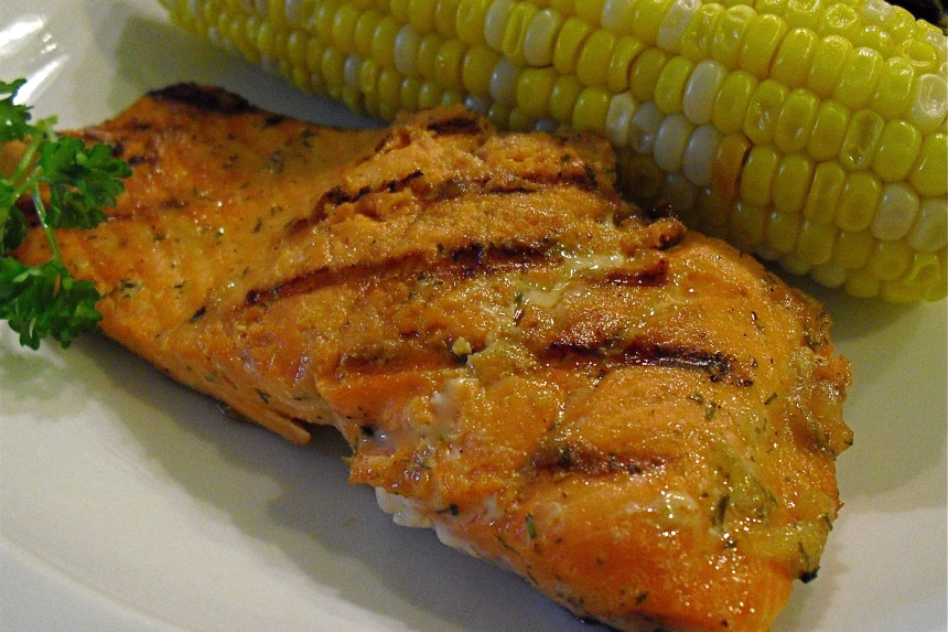 The Best Lemon-Dill Grilled Salmon