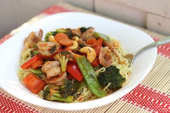 Spicy Shrimp and Vegetable Stir-Fry
