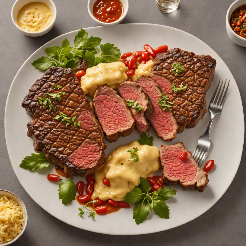 Grilled Texas-Style Ribeye with Chili Butter