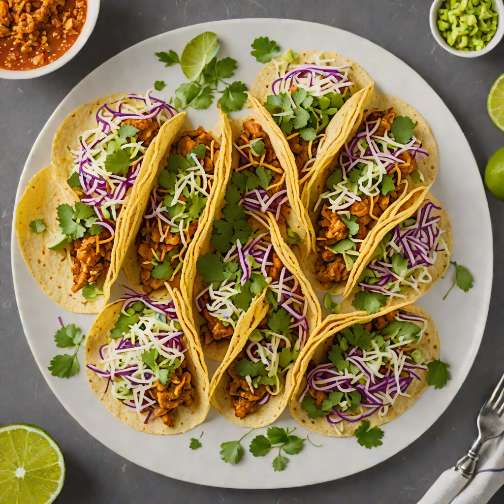 Spiced Amarillo Chicken Tacos with Cilantro Lime Slaw