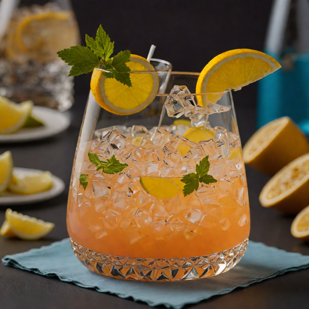 Azure Sunset Rum Punch