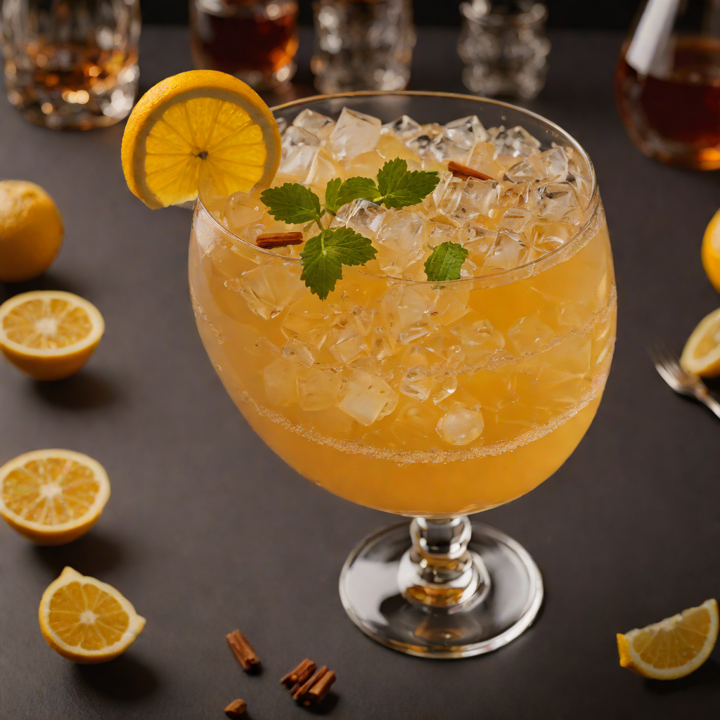 Market Rally Spiced Whiskey Sour