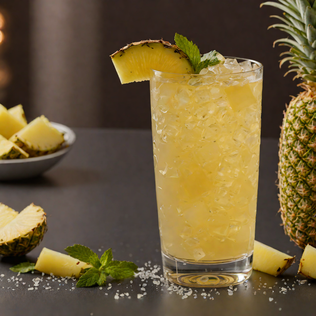 Yum Center Pineapple Ginger Fizz