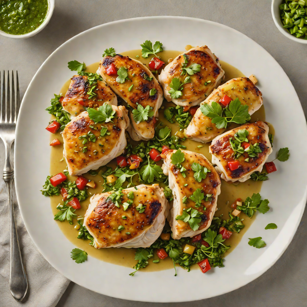 Pan-Seared Chicken Thighs with Roasted Salsa Verde