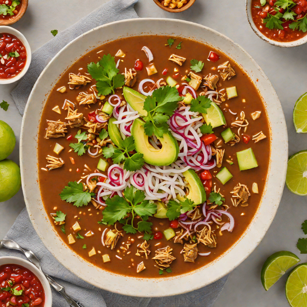 Slow-Simmered Pork Pozole with Charred Salsa Roja