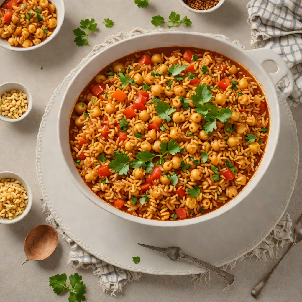 Rice and Chickpea One-Pot Stew