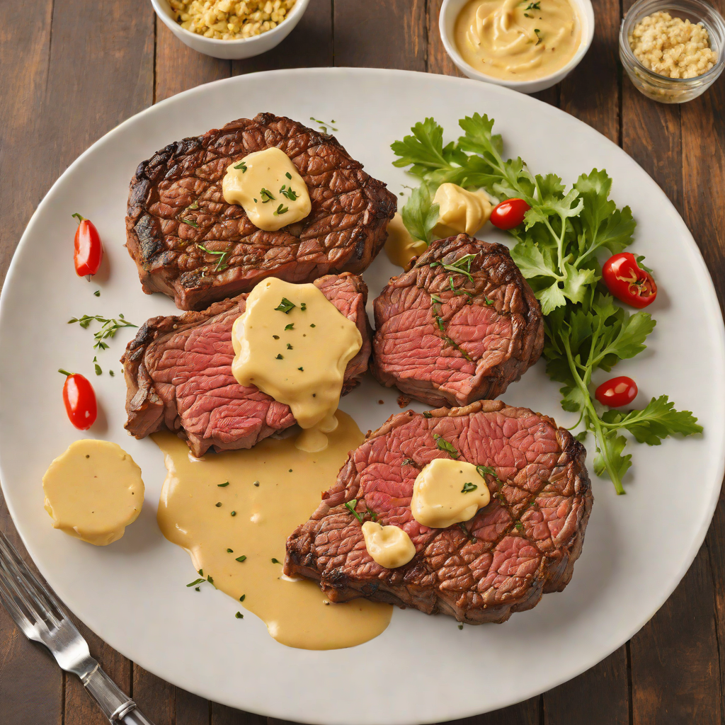 Texan Grilled Ribeye with Amarillo Chili Butter