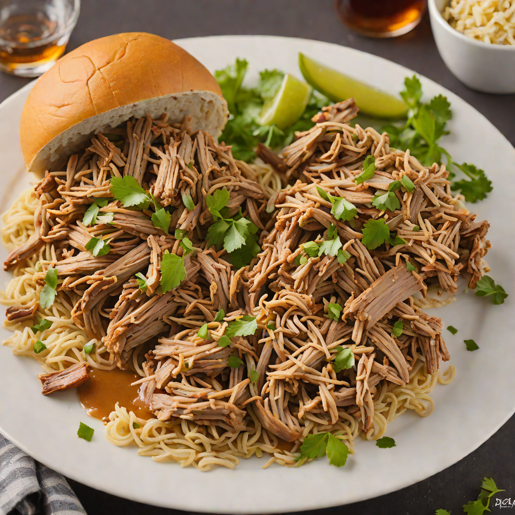 Slow Cooker Kentucky-Style Bourbon Pulled Pork