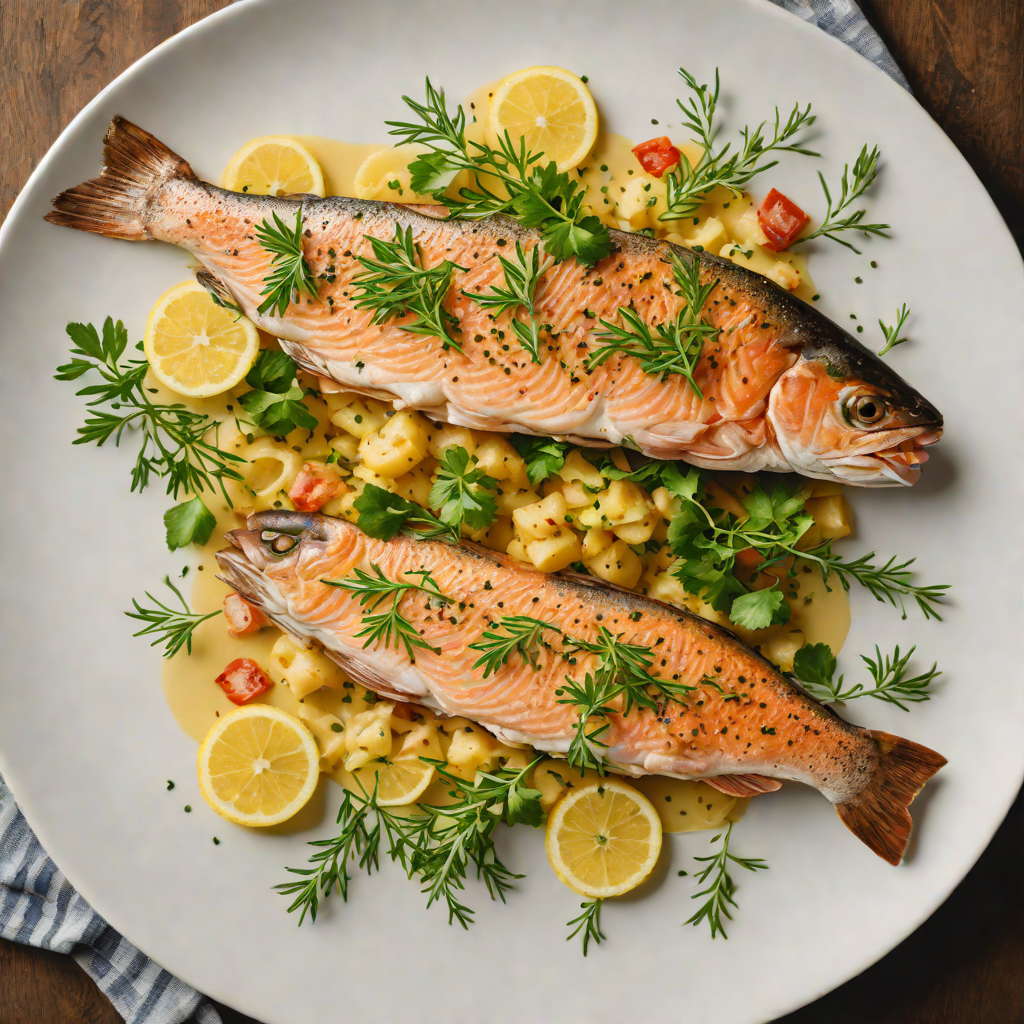Pan-Seared Trout with Kentucky Herb Butter