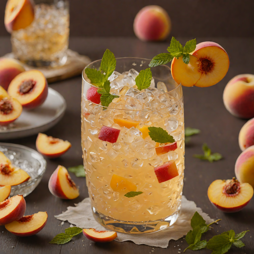 Southern Summer Peach Fizz