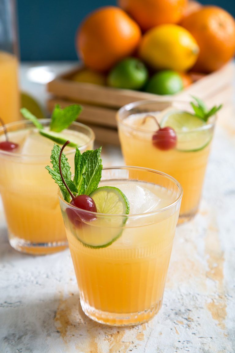 Beachside Citrus Rum Punch