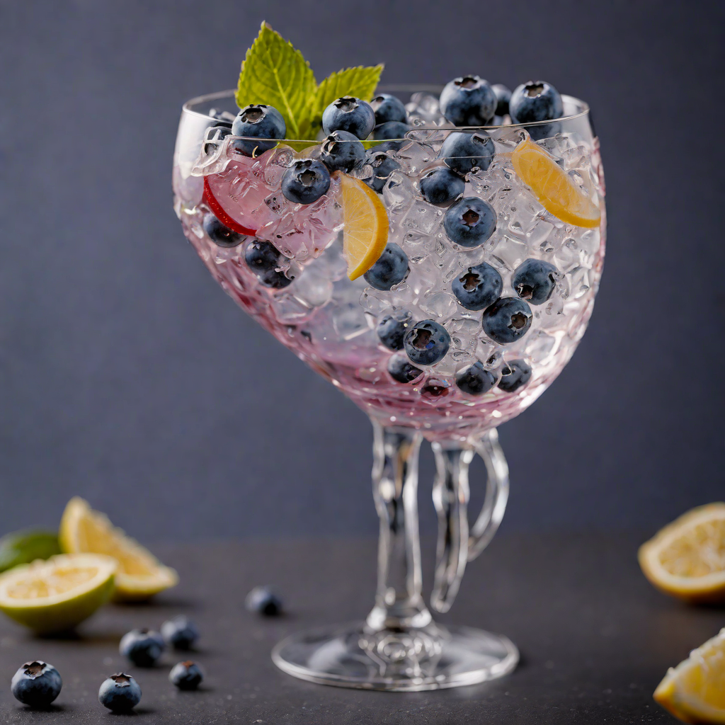 Azure Blueberry Vodka Spritz