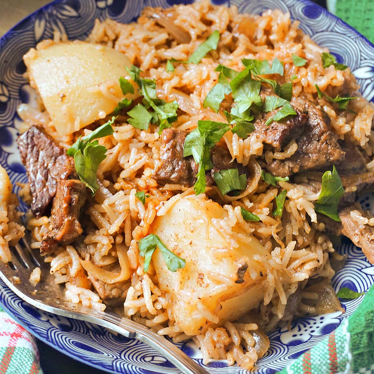 Slow-Simmered Beef Pilau with Aromatic Spices