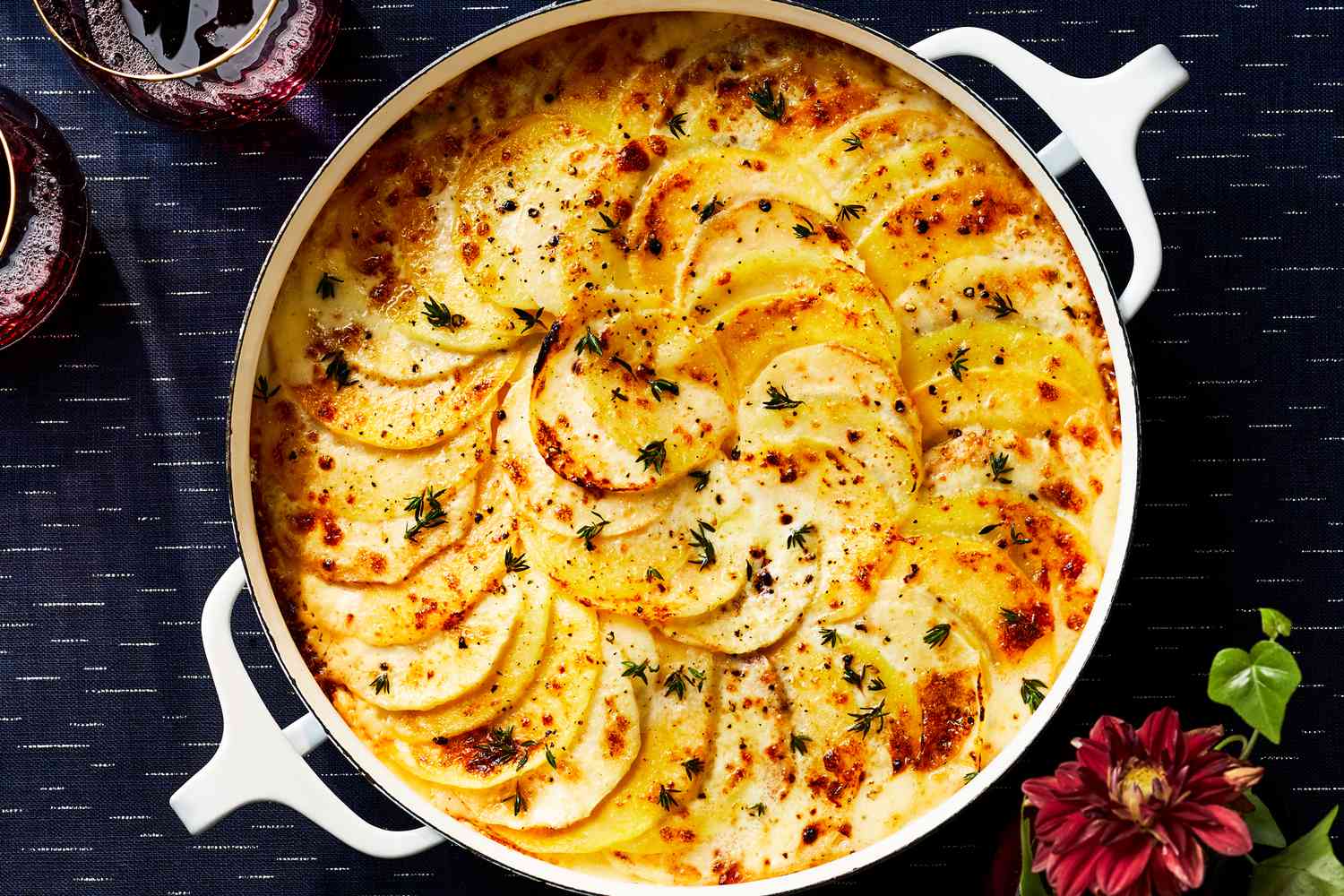 Rutabaga and Root Vegetable Gratin