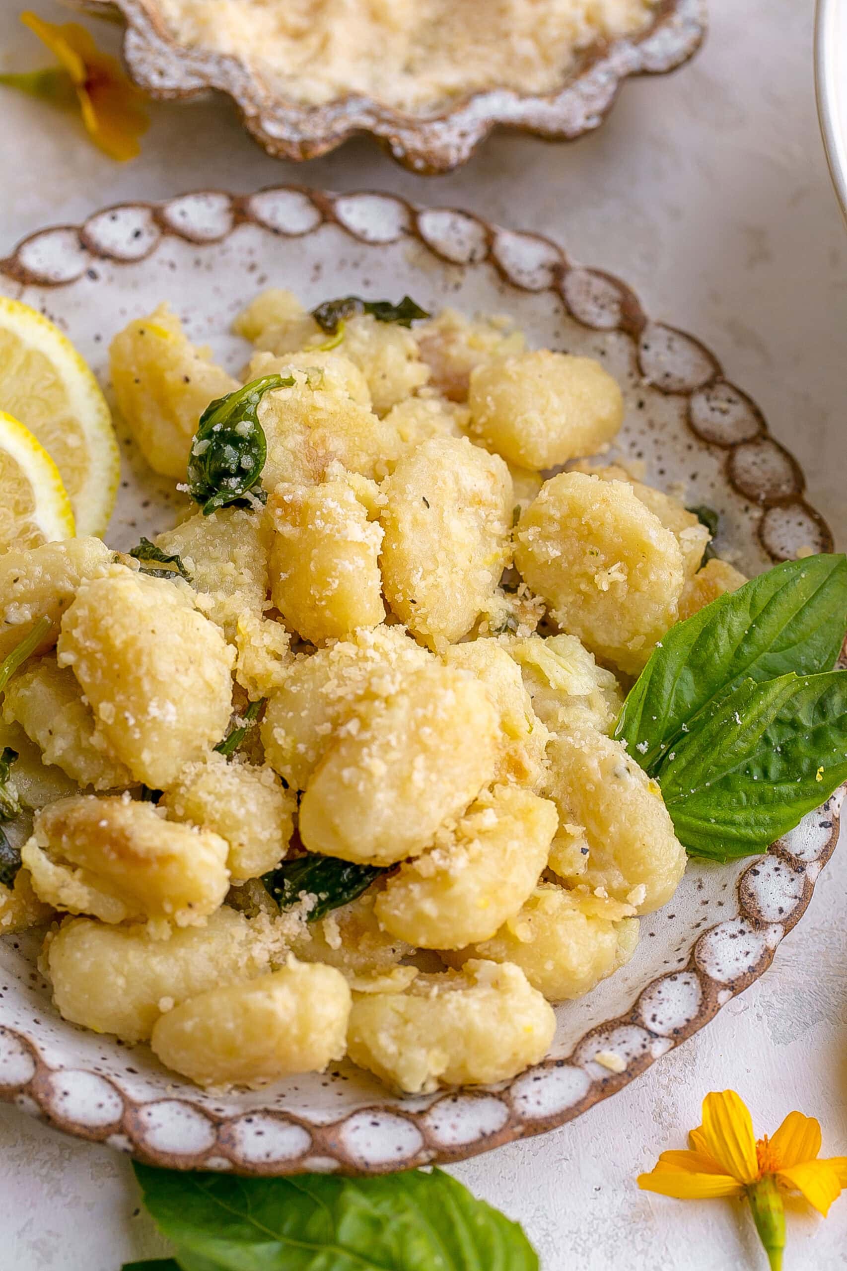 Garlic-Parmesan Pan-Fried Gnocchi with Crispy Sage