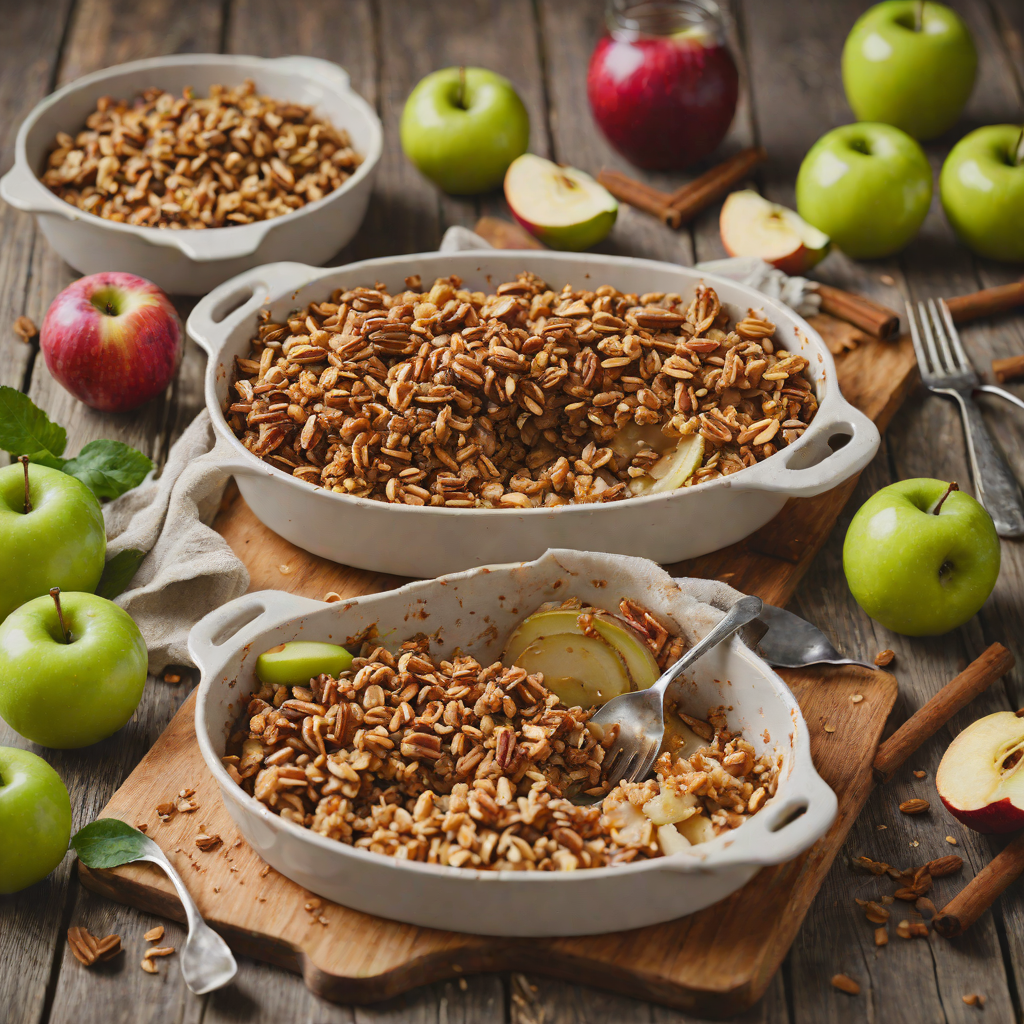 Half-Somerset Apple and Cinnamon Crisp