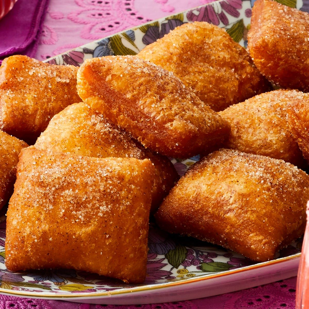 San Antonio-Inspired Cinnamon Sugar Sopapilla Bites