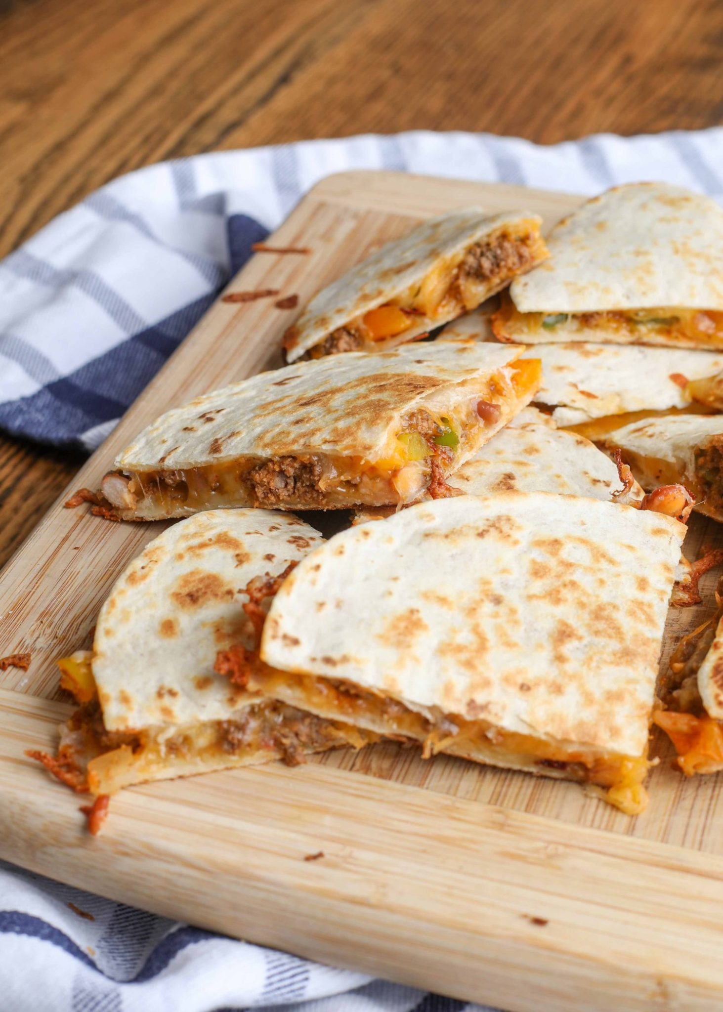 Mini Taco Quesadillas with Fruit Salsa