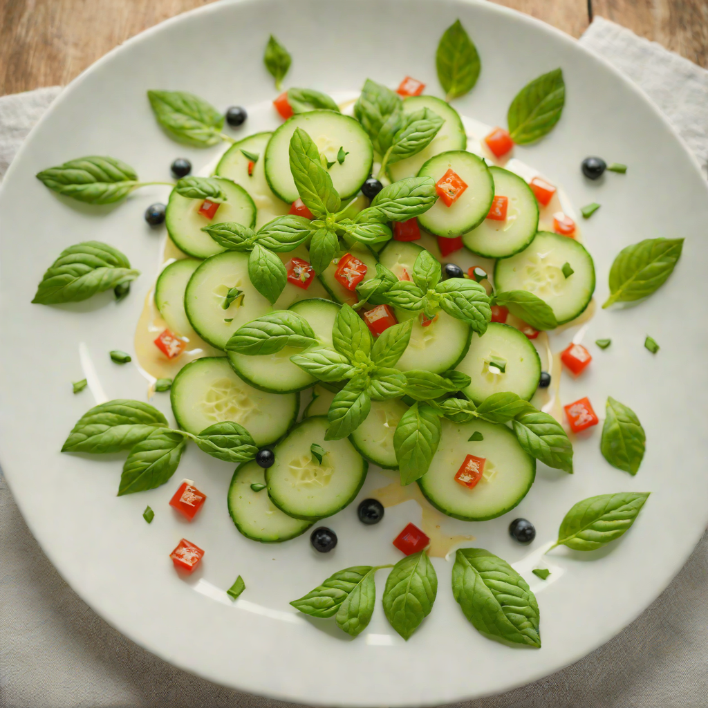 Tech Store Tonic with Cucumber and Basil