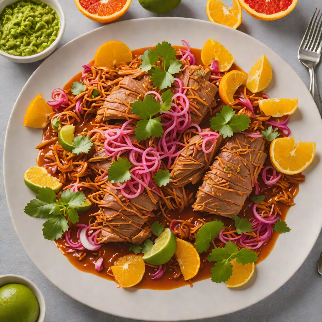 Slow-Cooked Cochinita Pibil with Achiote and Seville Orange